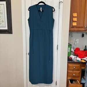 Athleta Marlow Maxi Dress - Oceanic Teal - Small